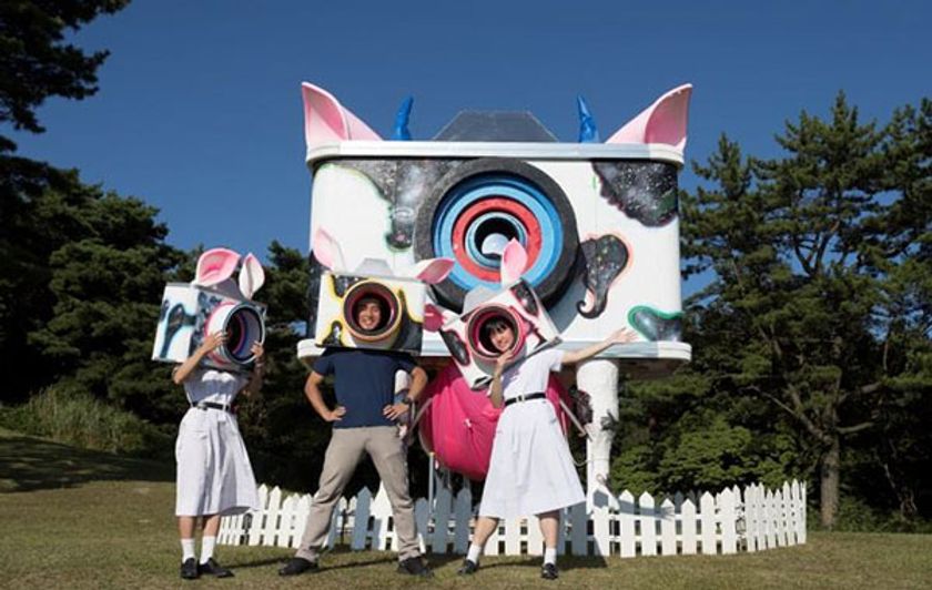 六甲ミーツ・アート 芸術散歩2017
来場者投票で選出「六甲ミーツ・アート大賞」グランプリ
松蔭中学校・高等学校 美術部「六甲ハイ・チーズ」に決定！