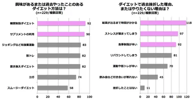 やったことのあるダイエット