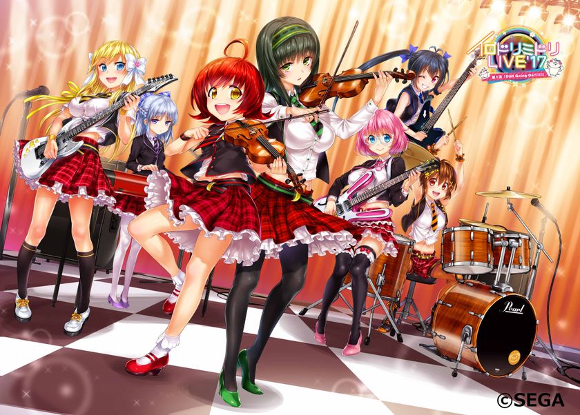 【MUSIC ON! TV（エムオン!）】
アーケード音楽ゲーム『CHUNITHM』から誕生した
オリジナルガールズバンド「イロドリミドリ」
初ワンマンライブを独占・初放送決定！