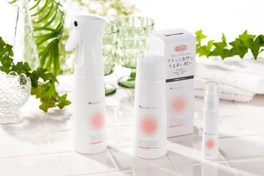 ナンナミスト　左から350mL／350mL(レフィル)／45mL