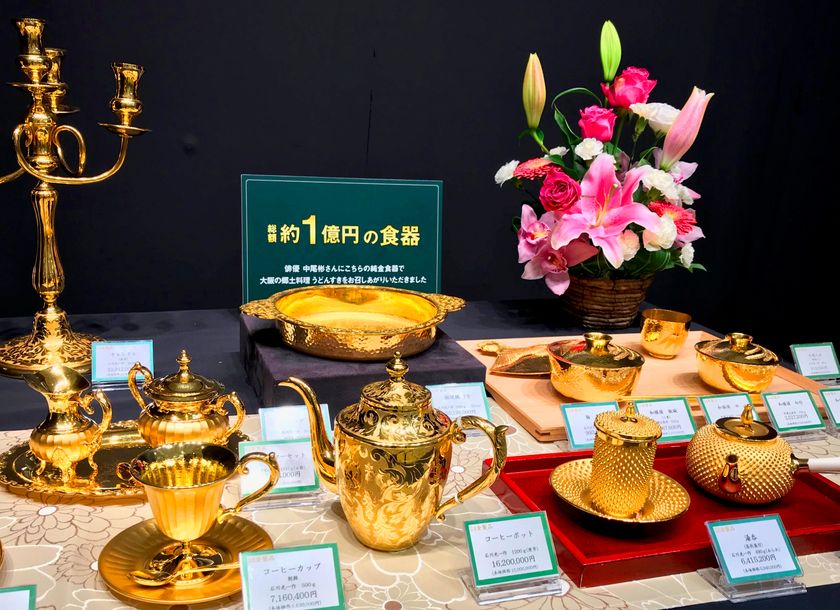 純金たこ焼き器で…“たこ焼き”焼けちゃいます！ 毎年恒例、大好評の