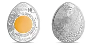 10ユーロ卵型銀貨