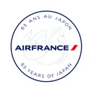 エールフランス航空日本就航65周年ロゴ　ヒポカンポス