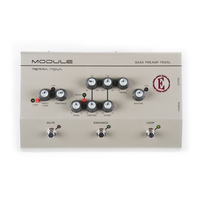 EDENのフロアペダル型ベース用プリアンプDI
「MODULE（モジュール）」