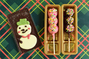 お団子×カラフルなチョコ、見た目もかわいい和スイーツ「チョコマント」のクリスマスセットが名古屋にて3日間限定販売！