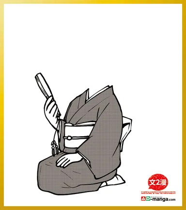 似顔絵用の色紙(4)