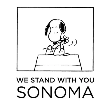 スヌーピー チャリティTシャツ アート