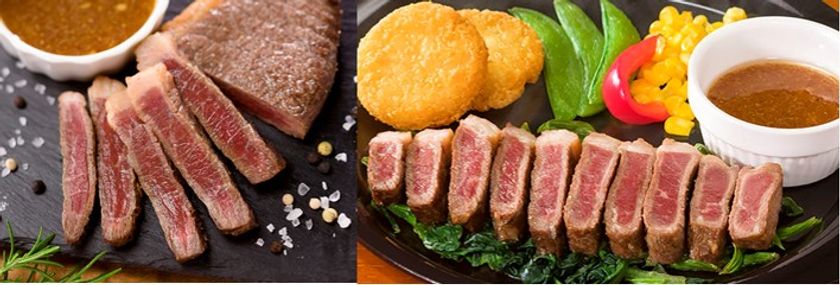 モモの上部、あまり動かさない部位だから柔らかい
ついに、ガストに希少部位「イチボ」が登場