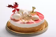 58％糖質OFF「フランボワーズクリスマスケーキ」