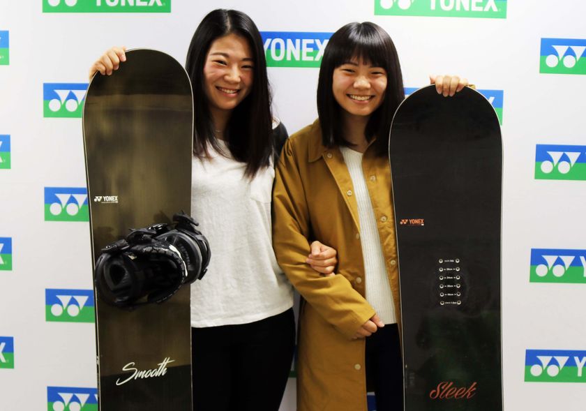 スノーボード界期待の新星姉妹　
USオープン4位入賞の実力者「冨田せな(18歳)」、
全日本選手権3位の「冨田るき（15歳）」と用具使用契約を締結