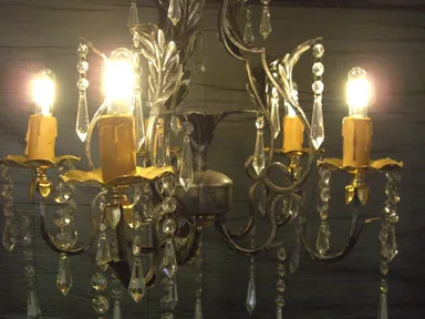 新製品：調光可能LEDシャンデリアランプ　SX-12V-A(1個1.5W 超省エネタイプ)