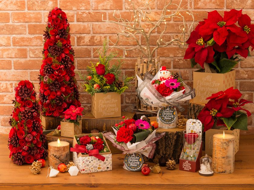 イラストレーター　SHOGO SEKINE氏と
コラボレーションしたクリスマスギフト
Hibiya-Kadan Styleの店舗で展開
