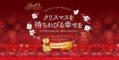 キャンペーン ティーザー画面