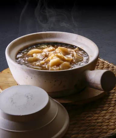 「フカヒレあんかけ土鍋ご飯」