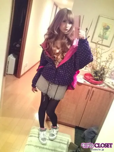 モデルデビューした藤崎沙綾chan　デビュー前