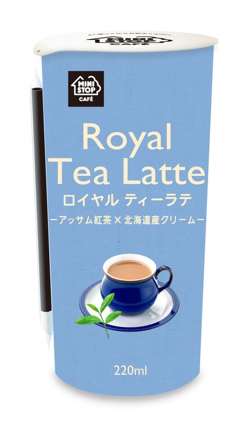まろやかなミルクを楽しむ
“ロイヤルティーラテ” １１/２１ (火)より発売
