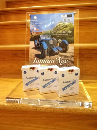 「Immun'Age」のディスプレイ