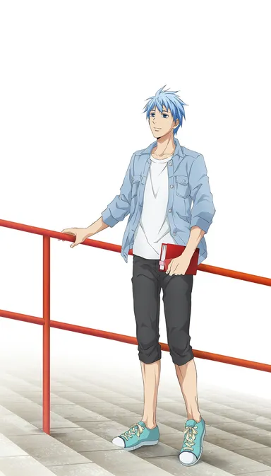 描き下ろしイラスト(黒子テツヤ)