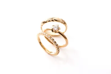 写真1　ハワイアンエンゲージリング