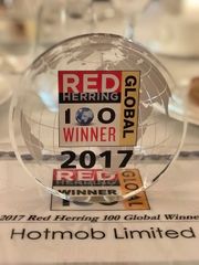 ホットモブ、世界で最も革新的なベンチャーを選出するアワード『2017 Red Herring Top 100 Global Winners』を受賞