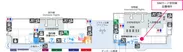 広島空港における無料SIMカード受取機設置場所