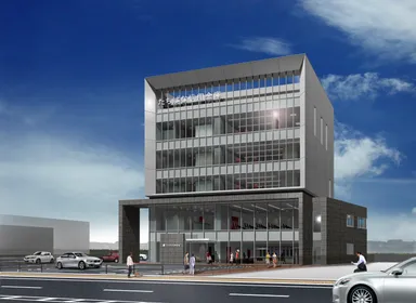 2018年秋竣工予定 たちばな信用金庫様 新本部・南支店イメージパース
