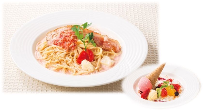 新宿中村屋OliveHouse（オリーブハウス）に花咲蟹を使ったスパゲティや苺のデザートが登場「季節のおすすめフェア」を開催！