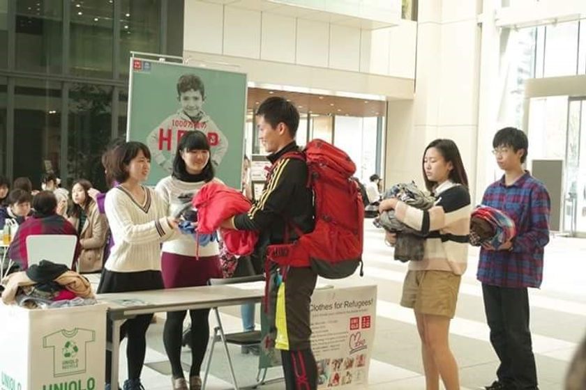 ～ぜひ、ご不要になった衣類をお持ちください～
『全商品リサイクル活動』公認サークルが中野キャンパスで実施