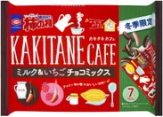 120g 亀田の柿の種 ミルク＆いちごチョコミックス