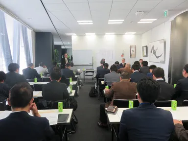 説明会会場の様子