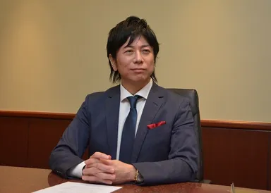 虎ノ門本社 社長室にて熱く語る木村社長