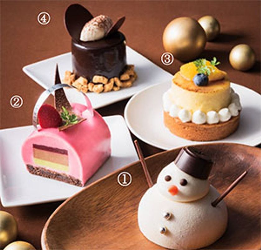 可愛すぎる！つぶらな瞳“雪だるま”スイーツ新登場
バラエティ豊かな冬限定スイーツ販売
12月1日（金）より宝塚ホテルにて
