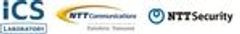 株式会社ICS研究所　NTTコミュニケーションズ株式会社　NTTセキュリティ・ジャパン株式会社のロゴ