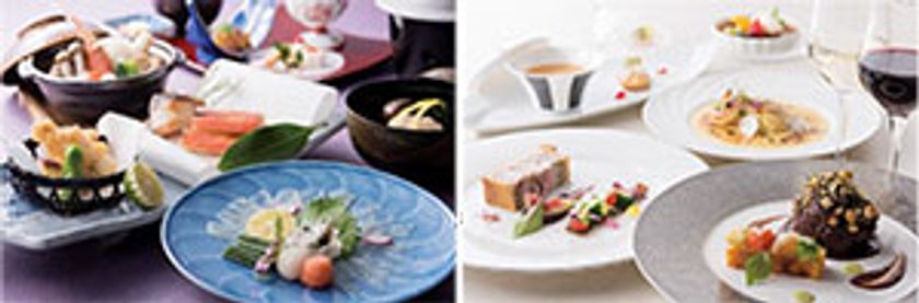 冬の味覚を「日本料理」「仏蘭西料理」で
Winter Specialite～冬のおすすめ料理～販売