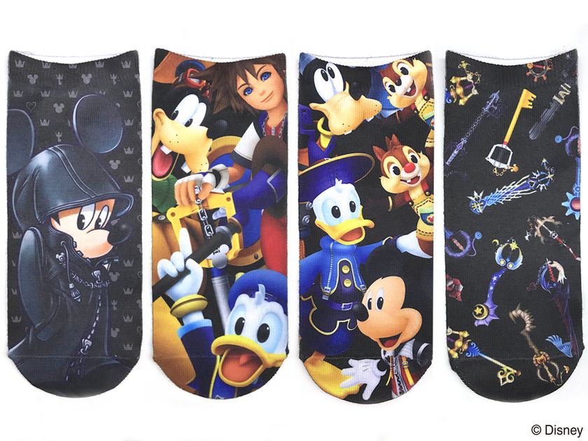 【キングダム ハーツ】第二弾アイテム
ソックス、カンペンケース、ボクサーブリーフの
全3製品を12月上旬より順次発売！