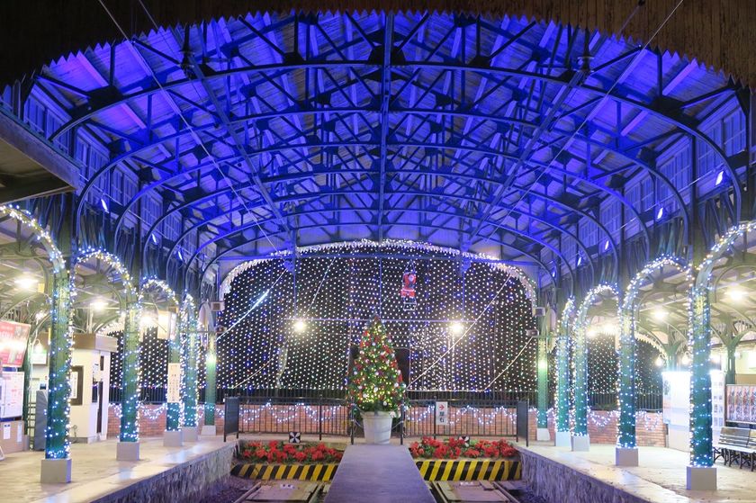 八瀬比叡山口駅をイルミネーションで装飾
「Illumi-station」 を今年も開催します