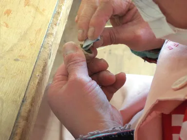 「manga knapp(モンガ・クナップ)」製作の様子