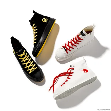 MOONSTAR×STRICT-Gハイカットスニーカー【ユニコーンガンダムモデル】【バンシィモデル】2