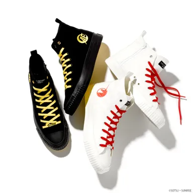 MOONSTAR×STRICT-Gハイカットスニーカー【ユニコーンガンダムモデル】【バンシィモデル】3