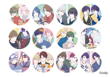 トレーディング缶バッジ「STORIES OF HEROES」第二弾～冬物語～