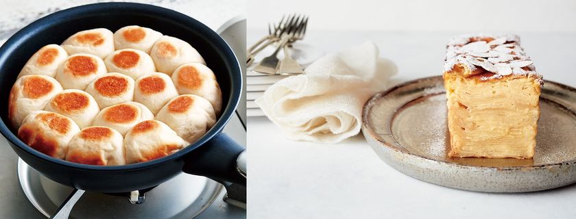 2017年、みんなが作ったパン＆スイーツはこれ！
「ちぎりパン」＆「ガトー・インビジブル」