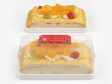 フルーツミルクレープ