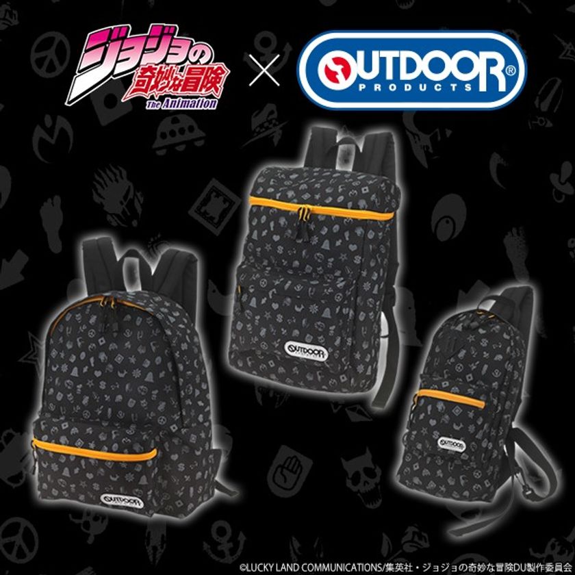 「ジョジョの奇妙な冒険」4部の総柄バッグ3種登場　
スタンド・衣装のモチーフ34種を散りばめた普段使いモデル