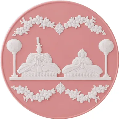 雛ドール プレート