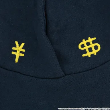 虹村億泰　パーカー(キッズサイズ)(￥・＄マーク)