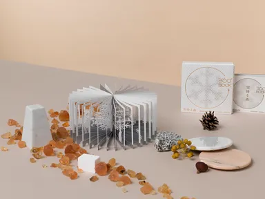 360°BOOK　雪降る森(イメージ)