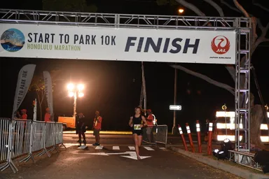 10Kラン＆ウォークのゴール