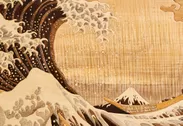 組み木絵アーティスト　中村 道雄 一切着色していない自然の木材を使用して生み出される組み木絵は、作者自身が提唱した唯一無二の作品。