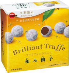 ブルボン、とろけるくちどけがもたらす素材の味わいチョコ“ブリリアントトリュフ”2品を12月26日(火)に新発売！