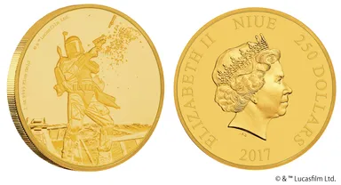 ボバ・フェット 250ドル金貨